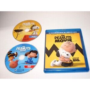 The Peanuts Movie Blu-Ray & DVD 2015 Charlie Brown & Snoopy Multi Languages